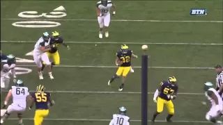 2012 Michigan football highlights v. MSU