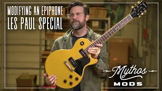 Modifying an Epiphone Les Paul Special | Mythos Mods