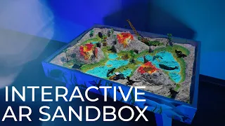 Interactive AR sandbox 2 in 1