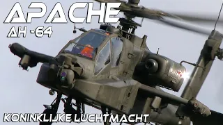 Apache AH-64 Solo Display Team Koninklijke Luchtmacht Netherlands .The Best Apache Demo .4K UHD.