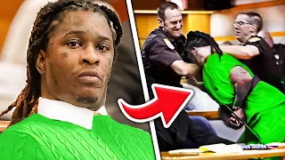 Young Thug Cries Hearing RELEASE DATE During YSL Rico Trial!