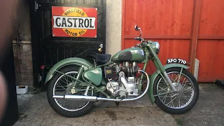 Royal Enfield  350cc G2 1954 Uk 🇬🇧 Redditch (Timing) mechanical points explaining the basics