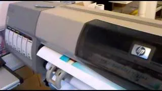 HP Designjet 5000ps printing