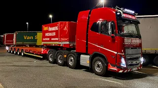 How to drive with oversize load. Starring Volvo FH16 750ps.