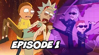 Rick and Morty Season 5 Episode 1 TOP 10 Breakdown and Easter Eggs