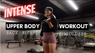 LeanBeefPatty- UPPER BODY WORKOUT - then come home with me and meet my boy