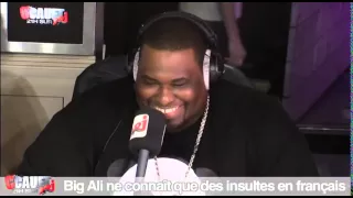 Big Ali ne connaît que des insultes en français ! C'Cauet sur NRJ