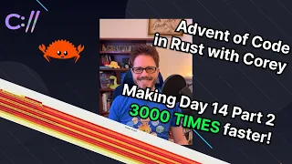 Making Day 14 Part 2 3,000 TIMES FASTER with Flamegraphs | Advent of Code 2022 in Rust with Corey