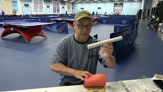 Custom Table Tennis Racket Assembly - Additional Tips and Tricks