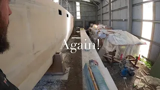 Its a BIG boat!... and more fairing to do!...S01 E23 - DIY Catamaran