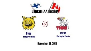 Bantam AA Clarington vs Finland Dec 31 2013