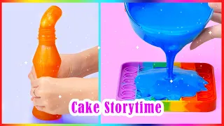 🤪 MY BFF AND I BEAT UP MY ABUSIVE HUSBAND 🌈 Oddly Satisfying Cake Decorating Storytime