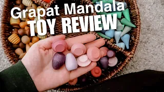 How to Play with Loose Parts- Grapat Mandala Toy Review!