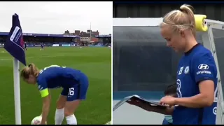 MAGDA & PERNILLE MOMENTS AND CLOSE UPS!  CHELSEA VS ASTON VILLA