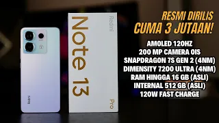 RESMI DIRILIS!! HP INI TERLALU MEWAH! REDMI NOTE 13 PRO INDONESIA - DETAIL SPESIFIKASI LENGKAP HARGA