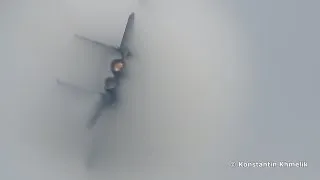 F-15 at MAKS 2011 air show cloudy