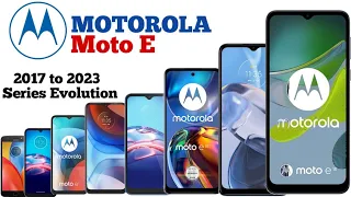 Motorola Moto E series Evolution /#Mobileseries