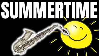 Summertime On Sax (Easy Beginner Lesson)