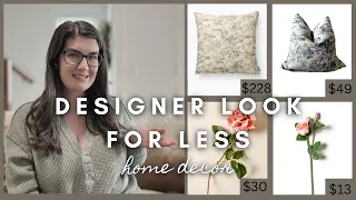 Designer Look for Less | home decor