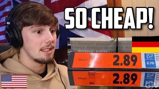 American Reacts to German Grocery Stores!