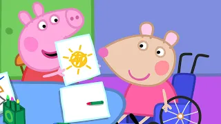 Peppa Pig Meets Mandy Mouse! 🐷🐭 | Peppa Pig Official Family Kids Cartoon