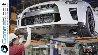 Nissan GT-R R35 PRODUCTION LINE 🇯🇵 Japanese Mega Car Factory