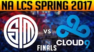 TSM vs C9 Game 3 - 2017 NA LCS SPRING - Team SoloMid vs Cloud 9