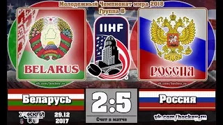 МЧМ 2018. Группа Б. Беларусь - Россия