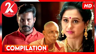 மடியில படுத்தா தூக்கம் வரும் சொன்னாங்க..! | Kalavani Mappillai Movie Compilation | Dinesh