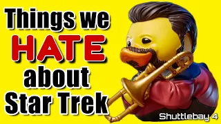 Things we hate about Star Trek! From sh*t merch to velvet vests!!!