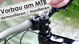 Vorbau vom MTB demontieren / montieren | Alle wichtigen Schritte