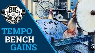 Tempo Bench Press For Faster Gains!