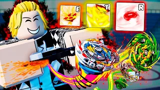 UM JOGO DE BEYBLADE NO ROBLOX? EXISTE E É EXTREMAMENTE DIVERTIDO! ESSE É O... BLADERS REBIRTH!