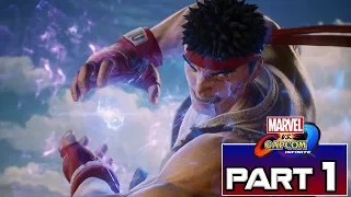 MARVEL VS CAPCOM INFINITE Story Mode Gameplay Walkthrough Part 1 [PS4pro] - No Commentary