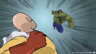 HULK Vs SAITAMA animation|taming the beast.