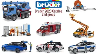 Bruder 2023 Catalog: New Product List 2nd Group