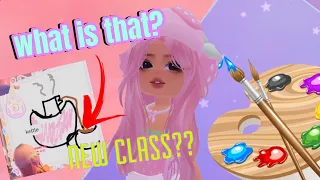 LEVEL UP FAST in Royale High's ART CLASS game!!!