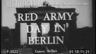 RED ARMY DAY IN BERLIN - 1950