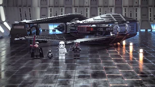 Kylo Ren's TIE Fighter - LEGO Star Wars - 75179 - Product Animation