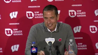 Luke Fickell Media Conference || Wisconsin Football || Aug. 28, 2023