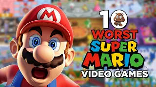 Top 10 WORST Super Mario Games