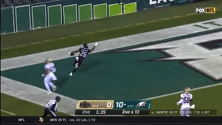 Miles Sanders 82-yard TD Run! | Eagles vs Saints 2020 Week 14