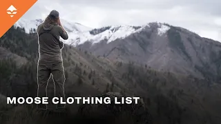 Ryan Lampers Alaska Backcountry Clothing List