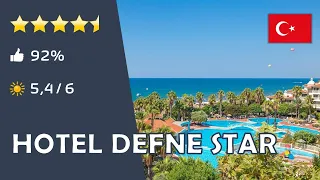 Defne Star Hotel ⭐️⭐️⭐️⭐️ - Side (Türkei)