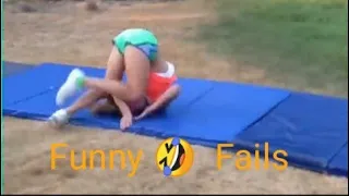 Try Not To Laugh-Epic Gymnastics Fails Compilation-Funny Video