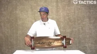 Koastal Two Face 37 Inch Complete Longboard Review - Tactics.com