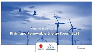 Birds and Renewable Energy Forum - Day 2 (3 December 2021)