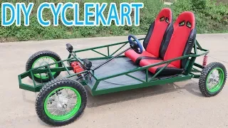 Build an CycleKart At home - DIY Buggy Car - Tutorial