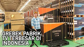 Yuk Lihat Proses Pembuatan Smart TV Sampai Jadi‼️ Pabrik coocaa