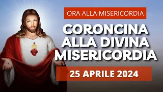 La Coroncina alla Divina Misericordia di oggi 25 Aprile 2024 - Festa di San Marco Evangelista